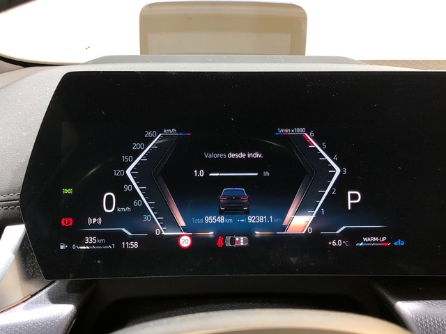 BMW Serie 2 218d Active Tourer color Negro. Año 2022. 110KW(150CV). Diésel. En concesionario Movilnorte El Carralero de Madrid