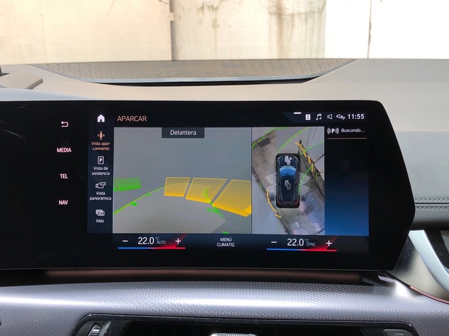 BMW Serie 2 218d Active Tourer color Negro. Año 2022. 110KW(150CV). Diésel. En concesionario Movilnorte El Carralero de Madrid