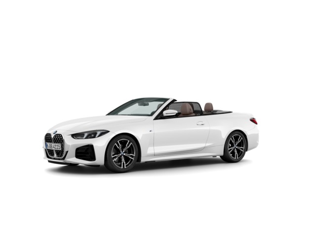 BMW Serie 4 420d Cabrio color Blanco. Año 2025. 140KW(190CV). Diésel. En concesionario Vehinter Getafe de Madrid