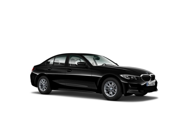 BMW Serie 3 318d color Negro. Año 2022. 110KW(150CV). Diésel. En concesionario Vehinter Getafe de Madrid