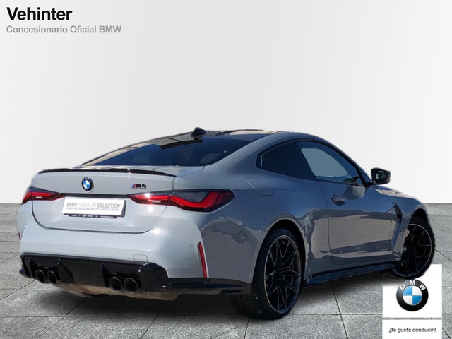BMW M M4 Coupe Competition color Gris. Año 2021. 375KW(510CV). Gasolina. En concesionario Vehinter Getafe de Madrid