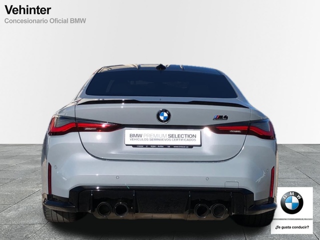 BMW M M4 Coupe Competition color Gris. Año 2021. 375KW(510CV). Gasolina. En concesionario Vehinter Getafe de Madrid