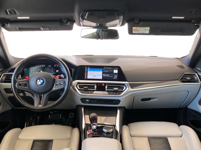 BMW M M4 Coupe Competition color Gris. Año 2021. 375KW(510CV). Gasolina. En concesionario Vehinter Getafe de Madrid