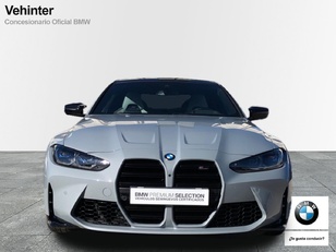 Fotos de BMW M M4 Coupe Competition color Gris. Año 2021. 375KW(510CV). Gasolina. En concesionario Vehinter Getafe de Madrid