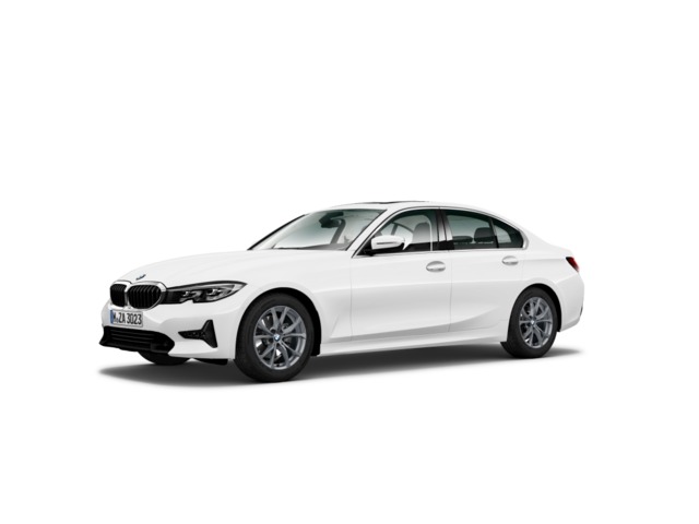 BMW Serie 3 320d color Blanco. Año 2022. 140KW(190CV). Diésel. En concesionario BYmyCAR Madrid - Algete de Madrid