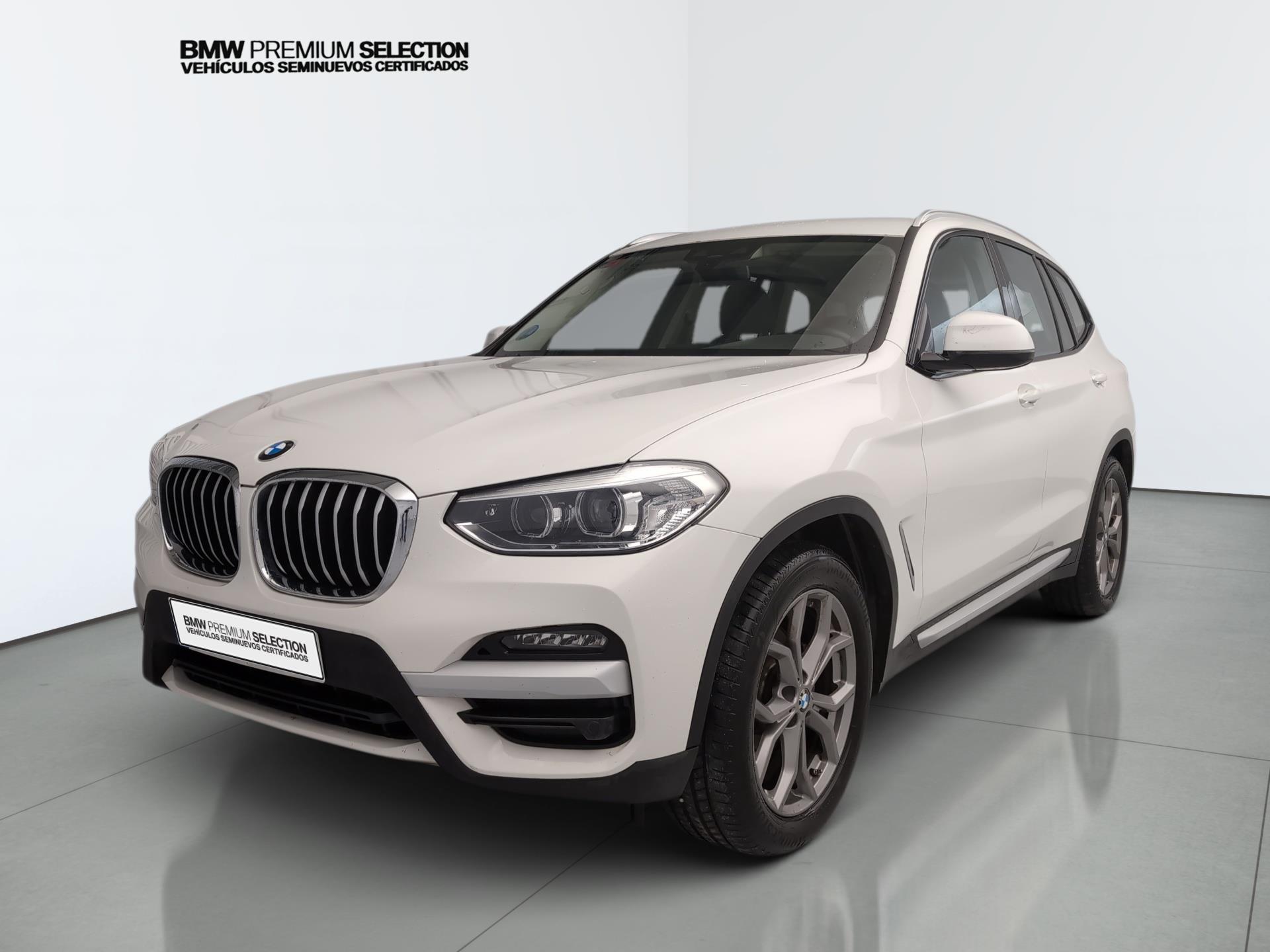 BMW X3 xDrive20d color Blanco. Año 2021. 140KW(190CV). Diésel. En concesionario Automotor Premium Velázquez - Málaga de Málaga