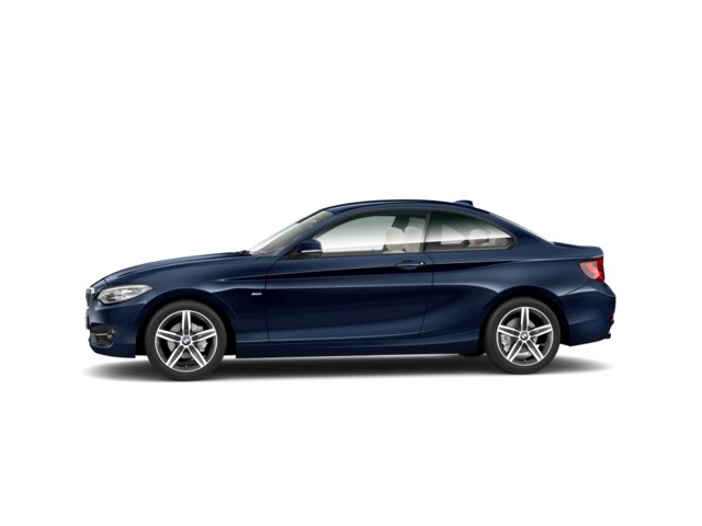 BMW Serie 2 218d Coupe color Azul. Año 2017. 110KW(150CV). Diésel. En concesionario San Pablo Motor | Su Eminencia de Sevilla