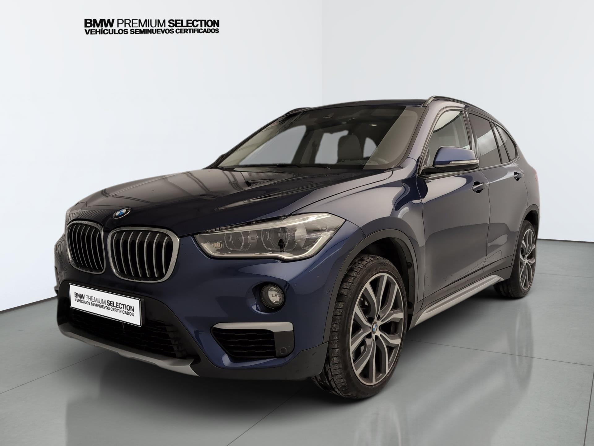 BMW X1 sDrive20d color Azul. Año 2019. 140KW(190CV). Diésel. En concesionario Automotor Premium Marbella - Málaga de Málaga