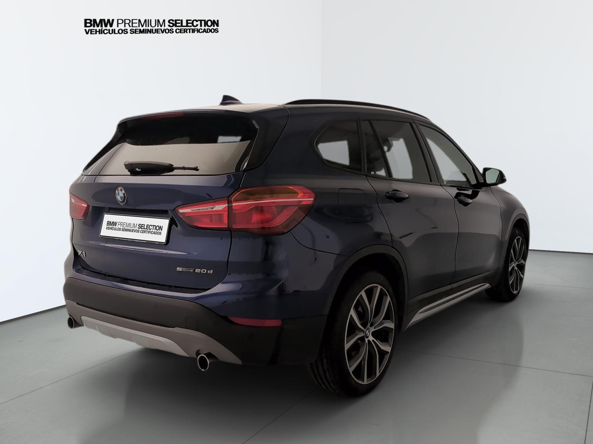 BMW X1 sDrive20d color Azul. Año 2019. 140KW(190CV). Diésel. En concesionario Automotor Premium Marbella - Málaga de Málaga