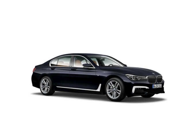 BMW Serie 7 740d color Negro. Año 2017. 235KW(320CV). Diésel. En concesionario Novomóvil Oleiros de Coruña