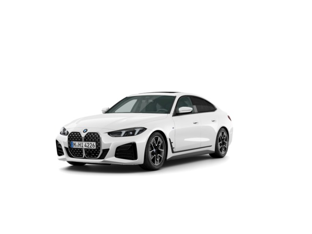 BMW Serie 4 420d Gran Coupe color Blanco. Año 2025. 140KW(190CV). Diésel. En concesionario Vehinter Getafe de Madrid