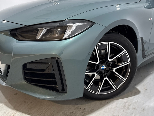 BMW Serie 4 420i Gran Coupe color Verde. Año 2025. 135KW(184CV). Gasolina. En concesionario Auto Premier, S.A. - MADRID de Madrid