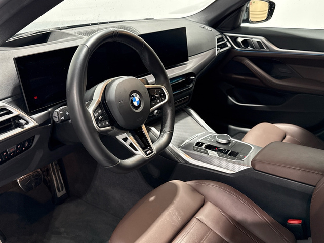 BMW Serie 4 420i Gran Coupe color Verde. Año 2025. 135KW(184CV). Gasolina. En concesionario Auto Premier, S.A. - MADRID de Madrid