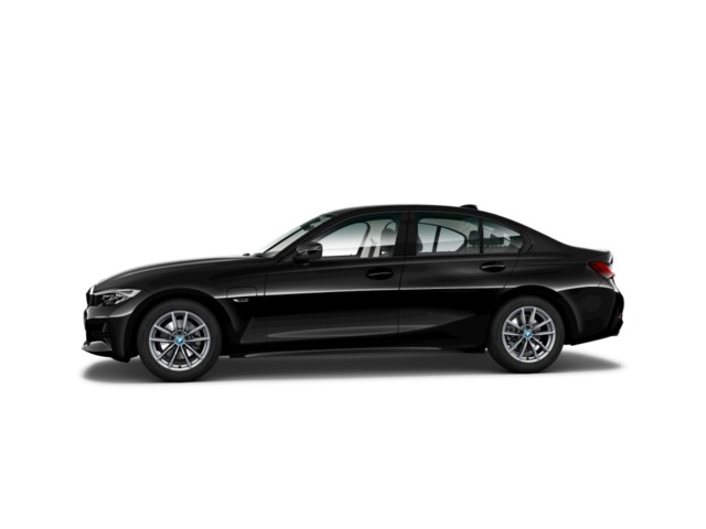 BMW Serie 3 320e color Negro. Año 2022. 150KW(204CV). Híbrido Electro/Gasolina. En concesionario Auto Premier, S.A. - MADRID de Madrid
