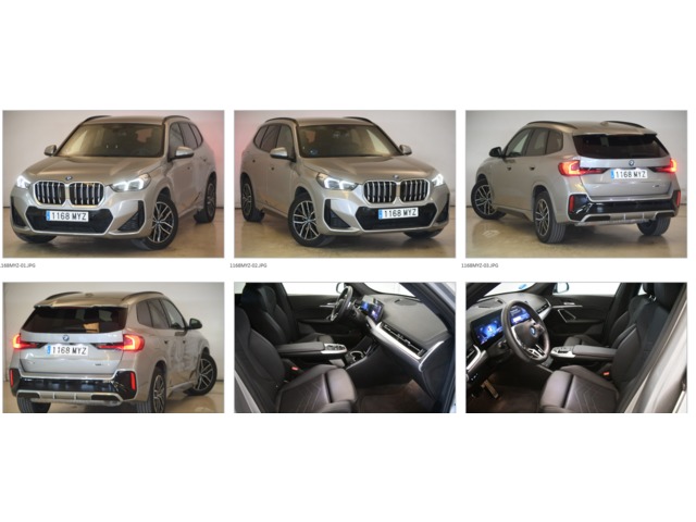 BMW X1 xDrive25e color Gris Plata. Año 2025. 180KW(245CV). Híbrido Electro/Gasolina. En concesionario BYmyCAR Madrid - Algete de Madrid