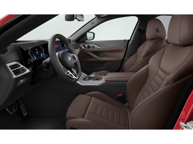 BMW i4 M50 color Rojo. Año 2024. 400KW(544CV). Eléctrico. En concesionario Motri Motor Jaén de Jaén