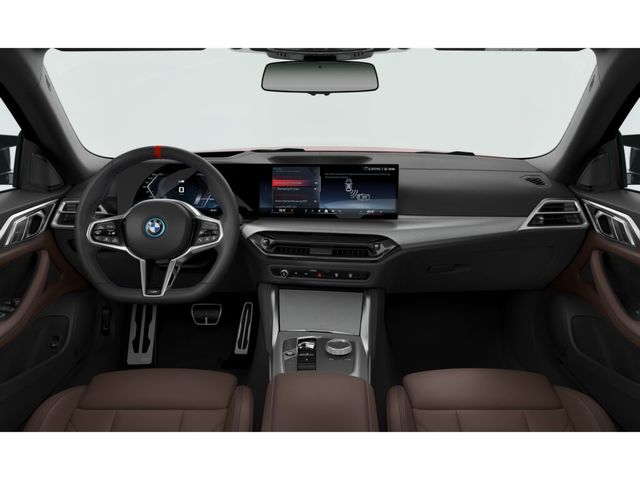 BMW i4 M50 color Rojo. Año 2024. 400KW(544CV). Eléctrico. En concesionario Motri Motor Jaén de Jaén