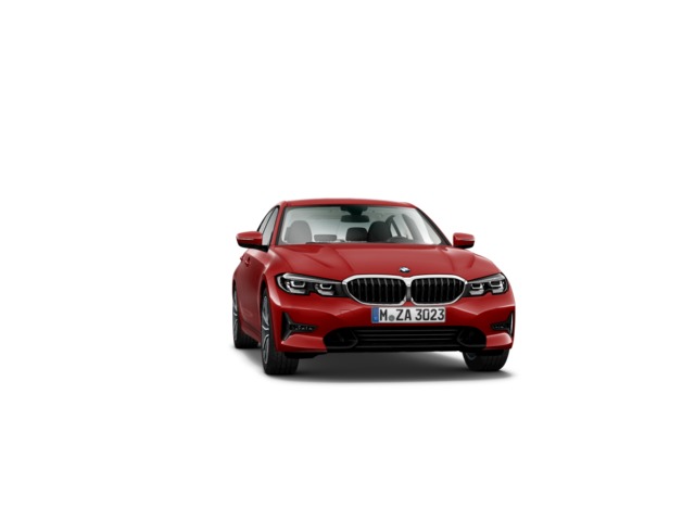 BMW Serie 3 318d color Rojo. Año 2020. 110KW(150CV). Diésel. En concesionario Hispamovil Elche de Alicante
