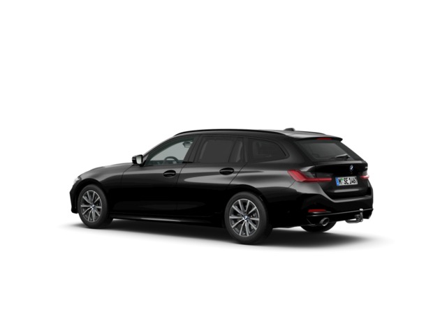 BMW Serie 3 320d Touring color Negro. Año 2025. 140KW(190CV). Diésel. En concesionario Oliva Motor Girona de Girona