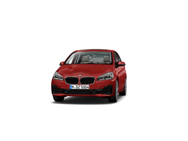BMW Serie 2 225xe iPerformance Active Tourer color Rojo. Año 2019. 165KW(224CV). Híbrido Electro/Gasolina. En concesionario BYmyCAR Madrid - Algete de Madrid