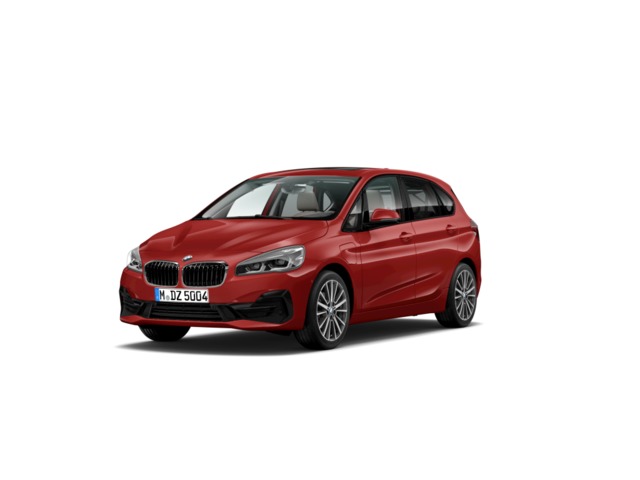 BMW Serie 2 225xe iPerformance Active Tourer color Rojo. Año 2019. 165KW(224CV). Híbrido Electro/Gasolina. En concesionario BYmyCAR Madrid - Algete de Madrid