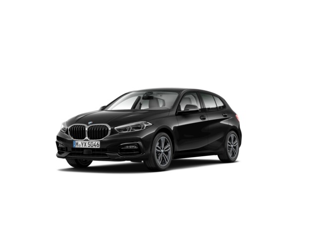 BMW Serie 1 116d color Negro. Año 2020. 85KW(116CV). Diésel. En concesionario Movitransa Cars Jerez de Cádiz