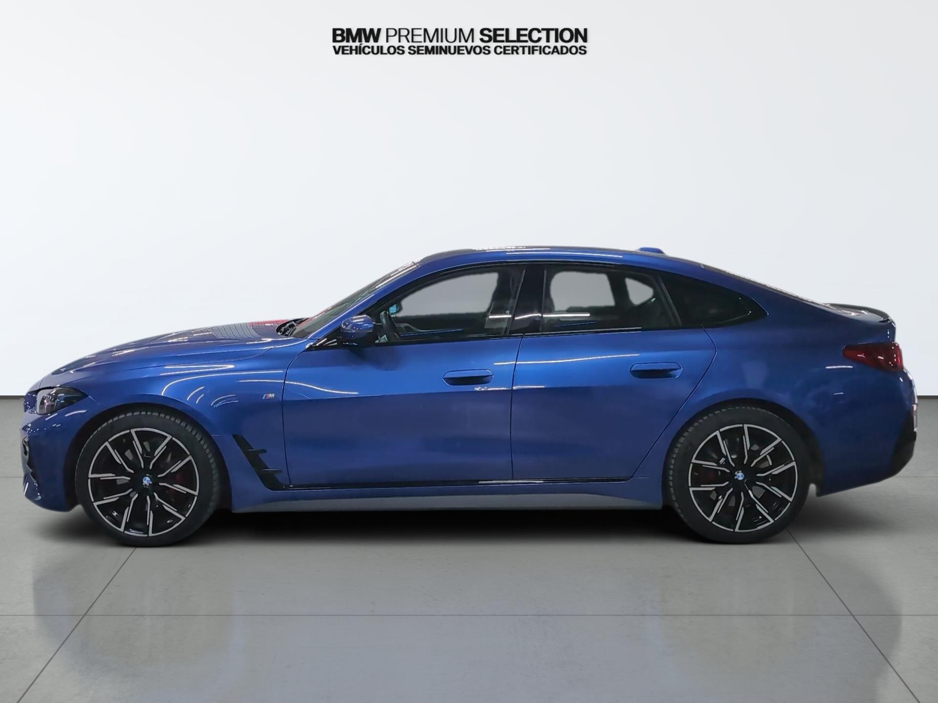 BMW Serie 4 420d Gran Coupe color Azul. Año 2025. 140KW(190CV). Diésel. En concesionario Automotor Premium Viso - Málaga de Málaga