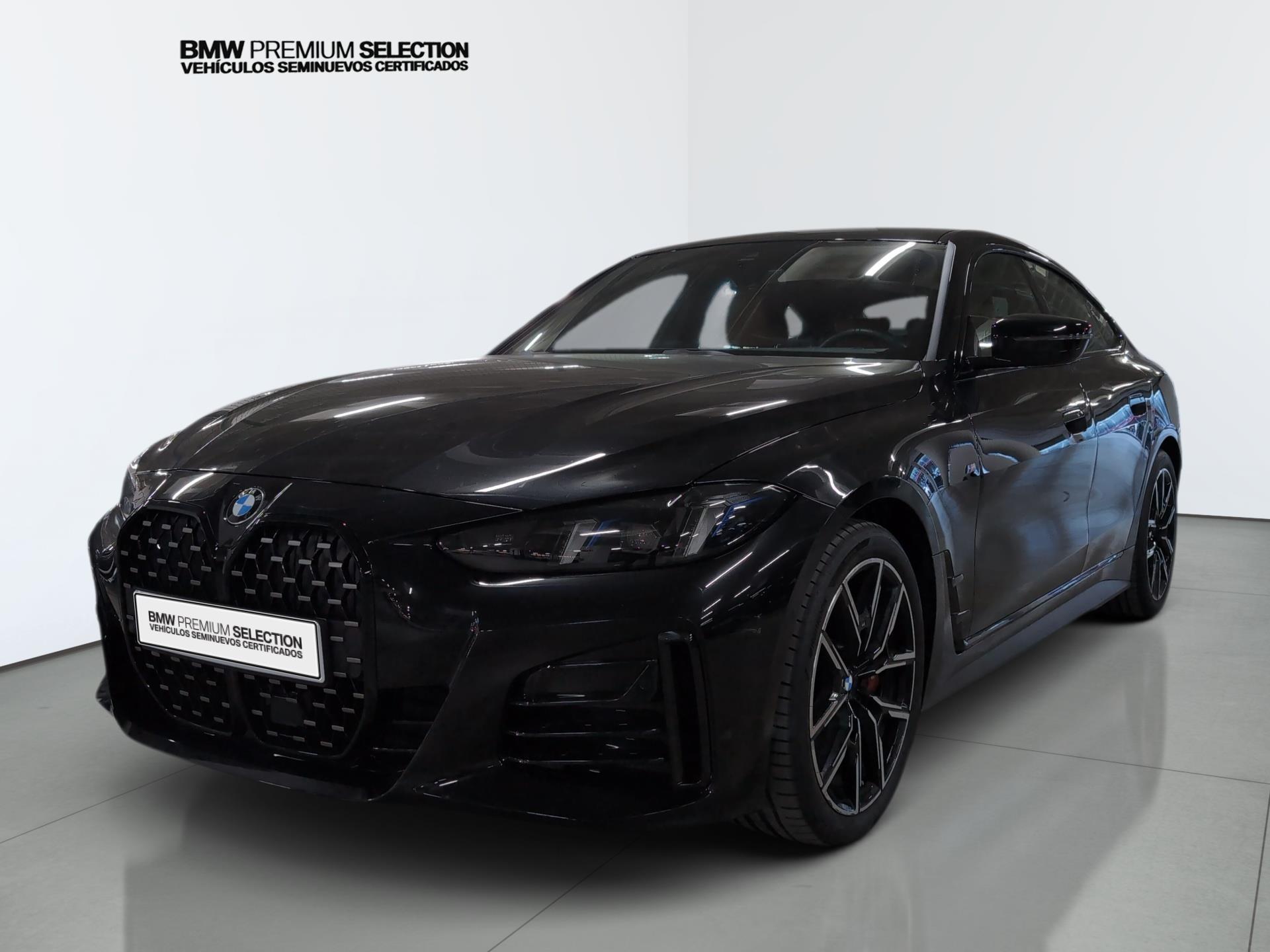 BMW Serie 4 420d Gran Coupe color Negro. Año 2025. 140KW(190CV). Diésel. En concesionario Automotor Premium Viso - Málaga de Málaga