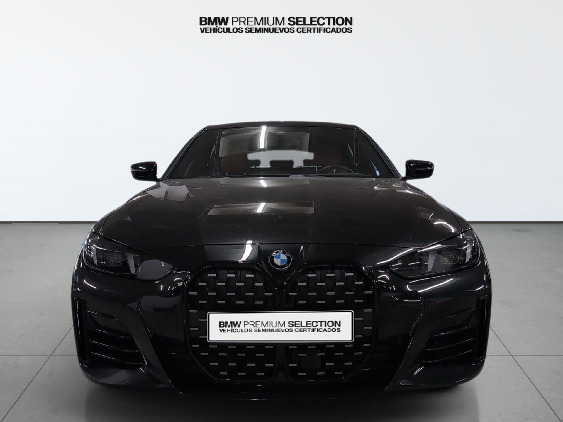 BMW Serie 4 420d Gran Coupe color Negro. Año 2025. 140KW(190CV). Diésel. En concesionario Automotor Premium Viso - Málaga de Málaga