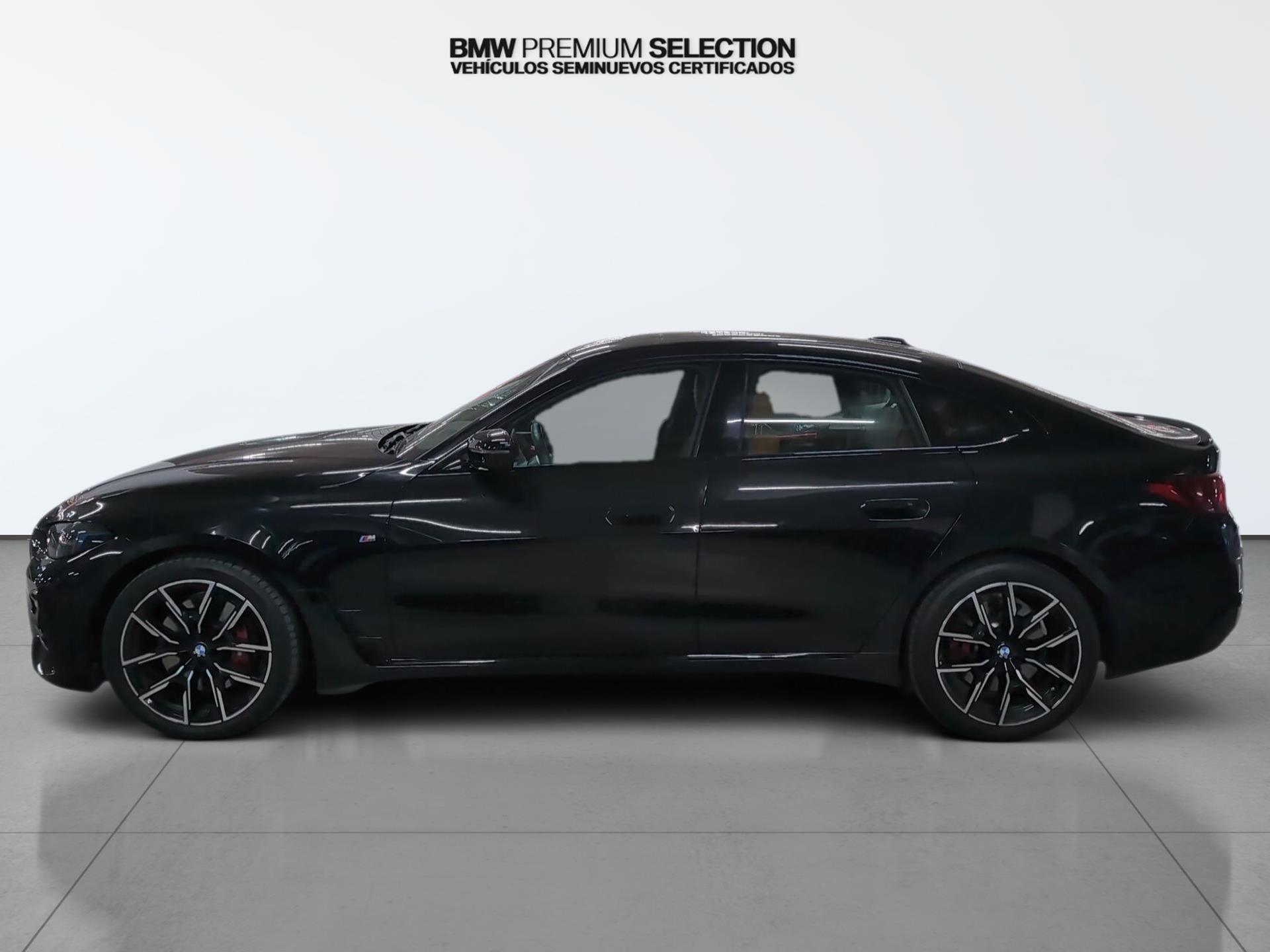 BMW Serie 4 420d Gran Coupe color Negro. Año 2025. 140KW(190CV). Diésel. En concesionario Automotor Premium Viso - Málaga de Málaga