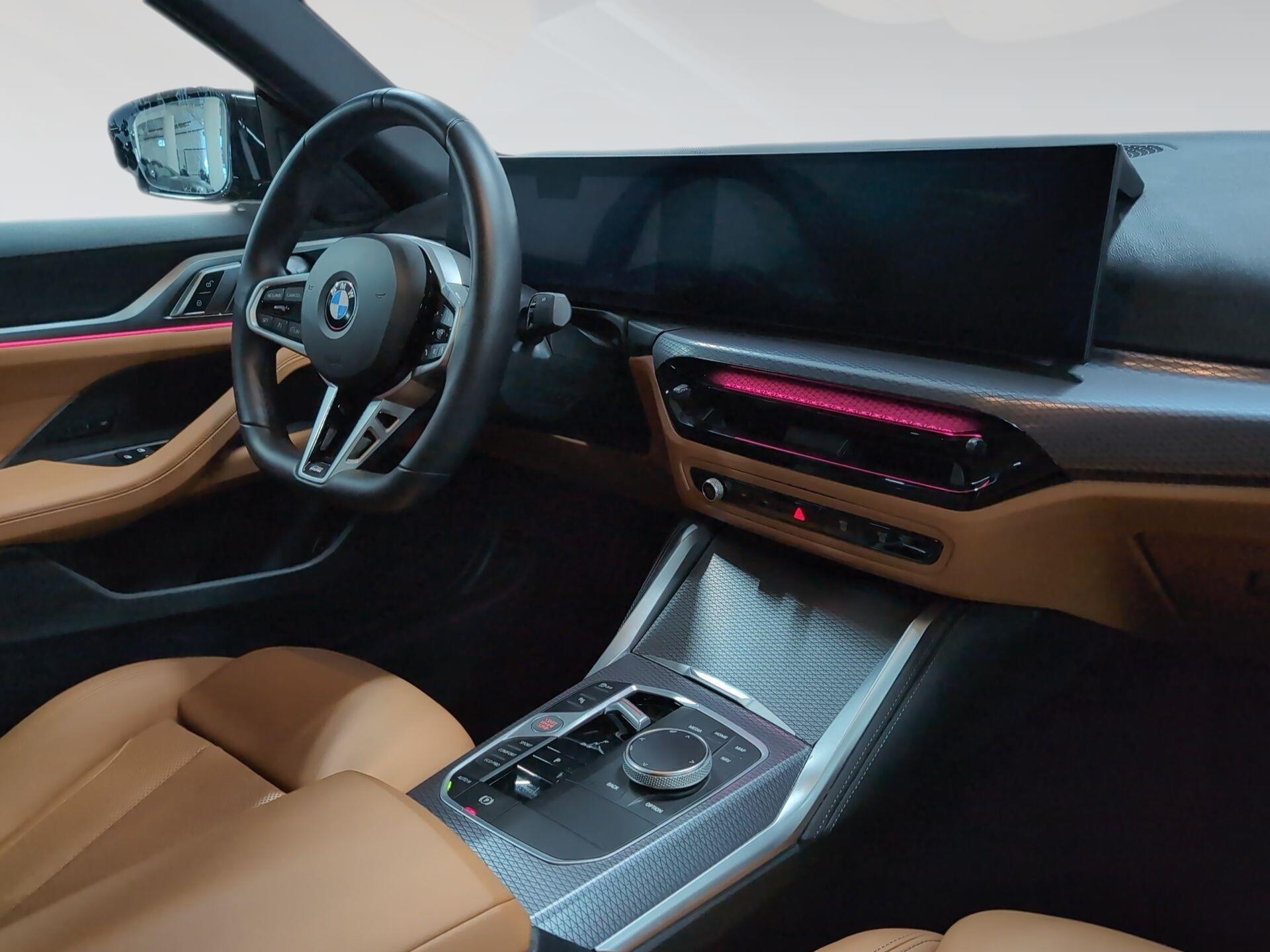 BMW Serie 4 420d Gran Coupe color Negro. Año 2025. 140KW(190CV). Diésel. En concesionario Automotor Premium Viso - Málaga de Málaga