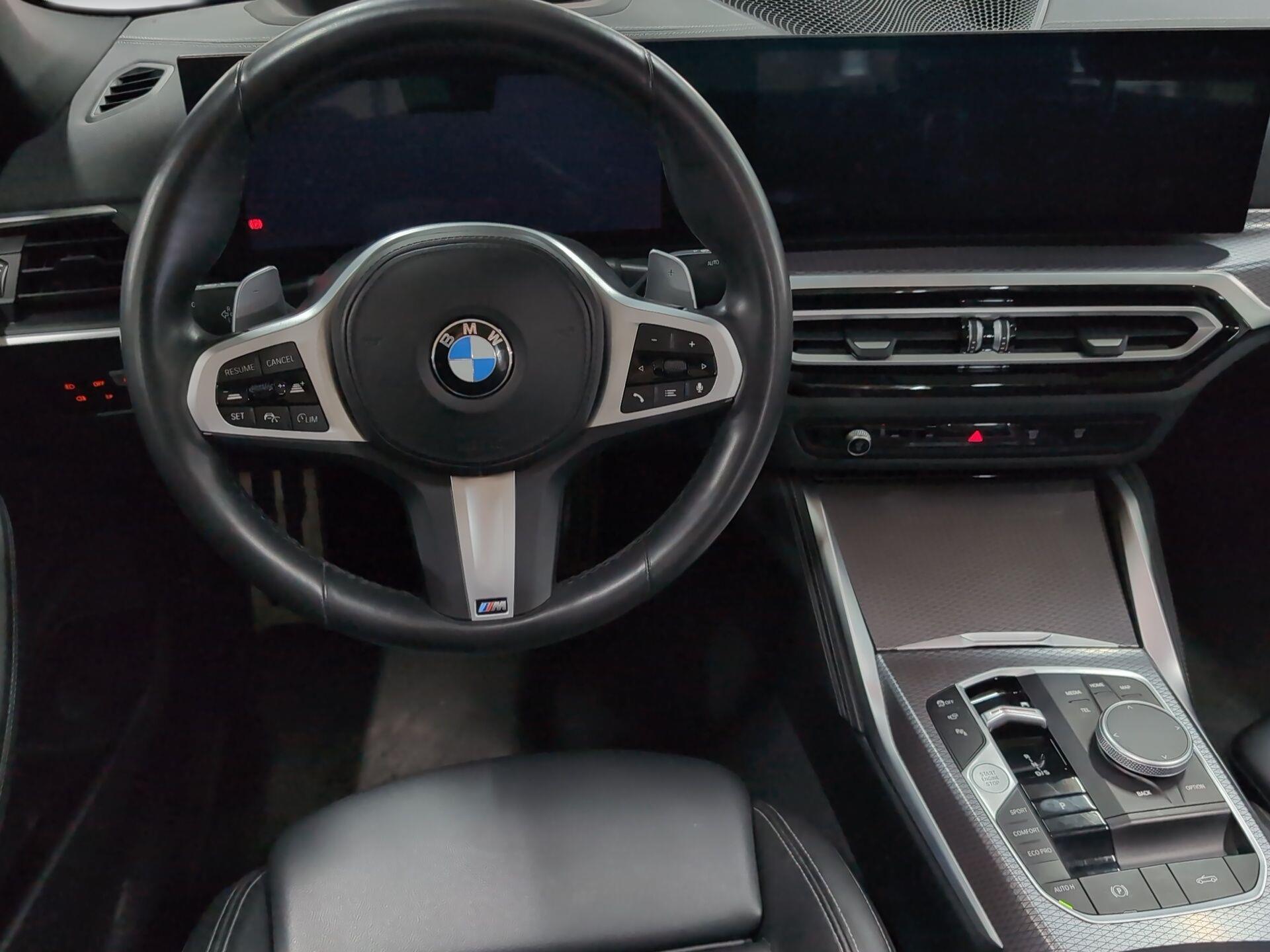 BMW Serie 4 420d Cabrio color Azul. Año 2024. 140KW(190CV). Diésel. En concesionario Automotor Premium Velázquez - Málaga de Málaga