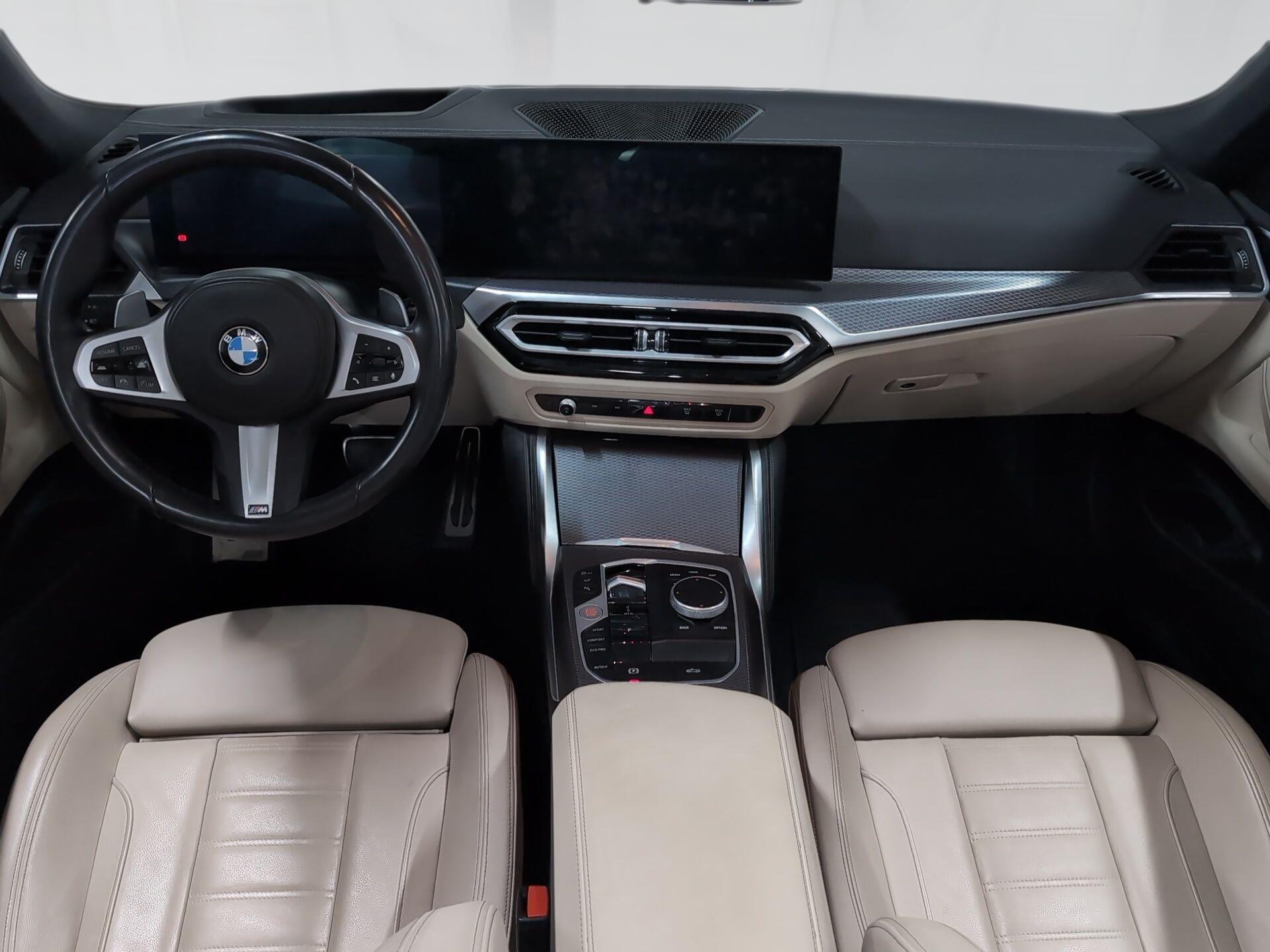 BMW Serie 4 420d Cabrio color Negro. Año 2024. 140KW(190CV). Diésel. En concesionario Automotor Premium Velázquez - Málaga de Málaga