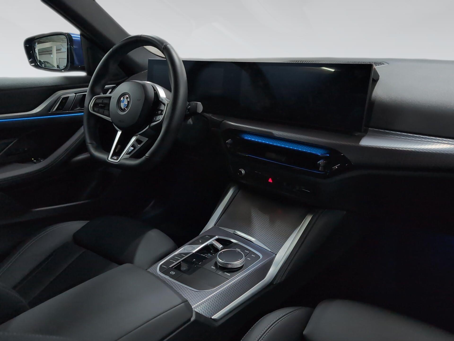 BMW Serie 4 420d Gran Coupe color Azul. Año 2025. 140KW(190CV). Diésel. En concesionario Automotor Premium Viso - Málaga de Málaga