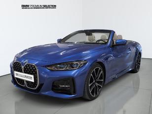 Fotos de BMW Serie 4 420d Cabrio color Azul. Año 2024. 140KW(190CV). Diésel. En concesionario Automotor Premium Velázquez - Málaga de Málaga