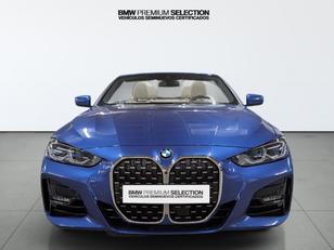 Fotos de BMW Serie 4 420d Cabrio color Azul. Año 2024. 140KW(190CV). Diésel. En concesionario Automotor Premium Velázquez - Málaga de Málaga