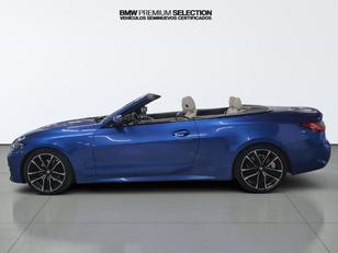 Fotos de BMW Serie 4 420d Cabrio color Azul. Año 2024. 140KW(190CV). Diésel. En concesionario Automotor Premium Velázquez - Málaga de Málaga