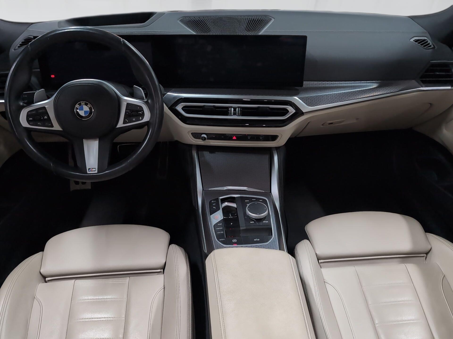 BMW Serie 4 420d Cabrio color Azul. Año 2024. 140KW(190CV). Diésel. En concesionario Automotor Premium Velázquez - Málaga de Málaga