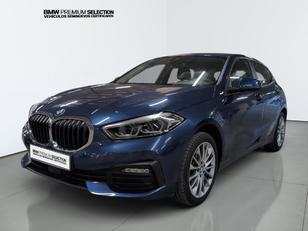 Fotos de BMW Serie 1 118i color Azul. Año 2024. 103KW(140CV). Gasolina. En concesionario Automotor Premium Velázquez - Málaga de Málaga