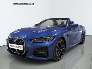 Fotos de BMW Serie 4 420d Cabrio color Azul. Año 2024. 140KW(190CV). Diésel. En concesionario Automotor Premium Velázquez - Málaga de Málaga
