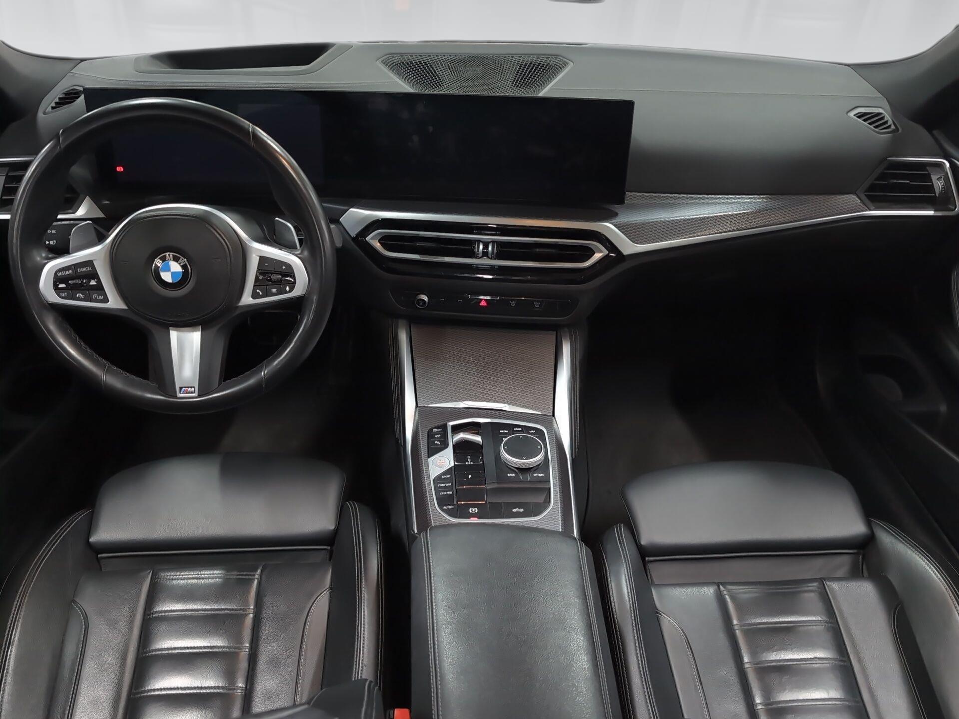 BMW Serie 4 420d Cabrio color Azul. Año 2024. 140KW(190CV). Diésel. En concesionario Automotor Premium Velázquez - Málaga de Málaga