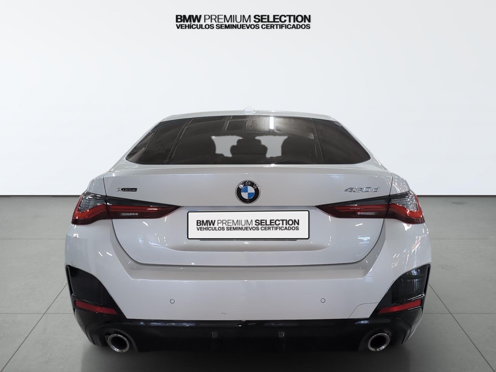 BMW Serie 4 430d Gran Coupe color Blanco. Año 2025. 210KW(286CV). Diésel. En concesionario Automotor Premium Velázquez - Málaga de Málaga