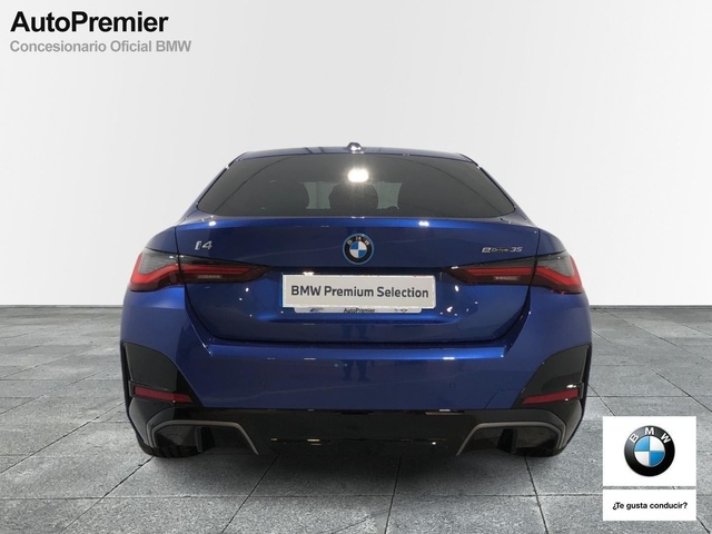 BMW i4 eDrive35 color Azul. Año 2025. 210KW(286CV). Eléctrico. En concesionario Auto Premier, S.A. - ALCALÁ DE HENARES de Madrid