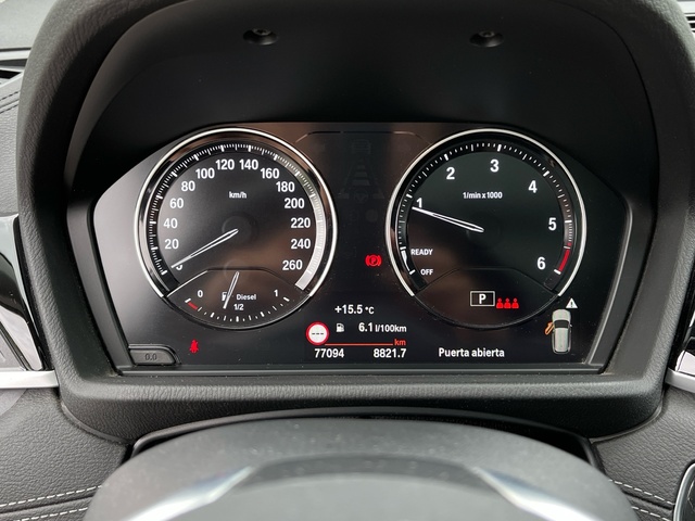 BMW X1 sDrive18d color Negro. Año 2021. 110KW(150CV). Diésel. En concesionario Celtamotor Vigo de Pontevedra