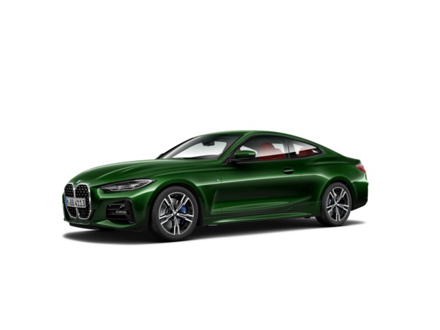 BMW Serie 4 430i Coupe color Verde. Año 2021. 190KW(258CV). Gasolina. En concesionario Motri Motor Jaén de Jaén
