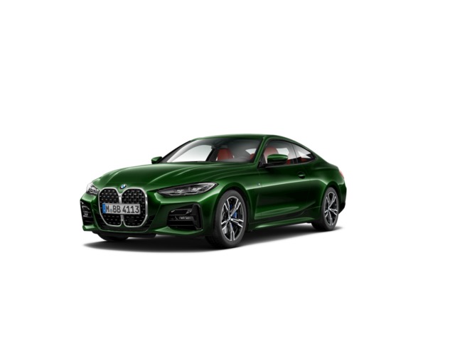 BMW Serie 4 430i Coupe color Verde. Año 2021. 190KW(258CV). Gasolina. En concesionario Motri Motor Jaén de Jaén
