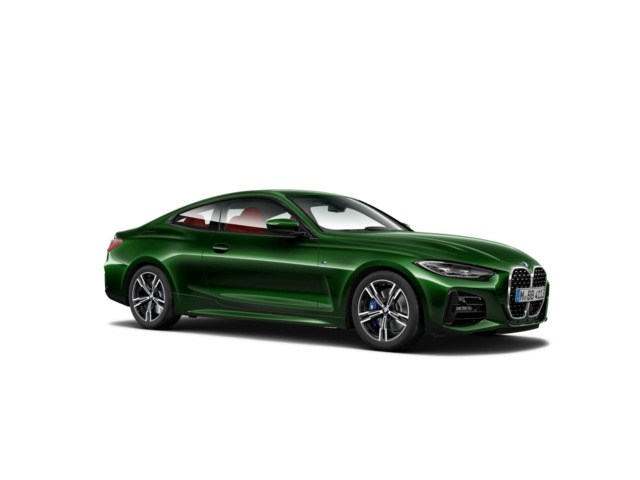 BMW Serie 4 430i Coupe color Verde. Año 2021. 190KW(258CV). Gasolina. En concesionario Motri Motor Jaén de Jaén