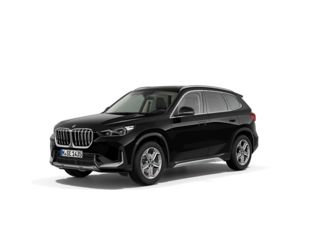 BMW X1 sDrive18d color Negro. Año 2025. 110KW(150CV). Diésel. En concesionario Vehinter Getafe de Madrid