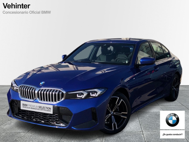 BMW Serie 3 318d color Azul. Año 2025. 110KW(150CV). Diésel. En concesionario Vehinter Getafe de Madrid