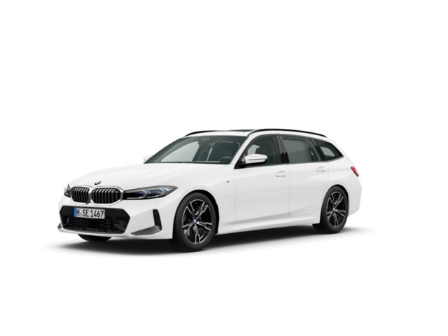 BMW Serie 3 320d Touring color Blanco. Año 2025. 140KW(190CV). Diésel. En concesionario Vehinter Getafe de Madrid